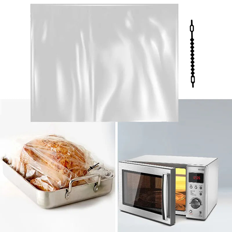 10/20pcs Heat Resistance Slow Cooker Liner Or Oven Baking Bag.