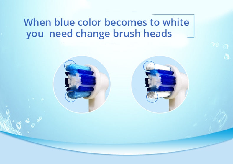 Oral B 3D Whiten Electric Adult Toothbrush With Gift Brush Heads.