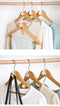 Multi-function Wardrobe Space-saving Plastic Hanger Hooks.