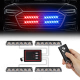 4X6 Wireless Remote Led Car Grid Emergency Lights