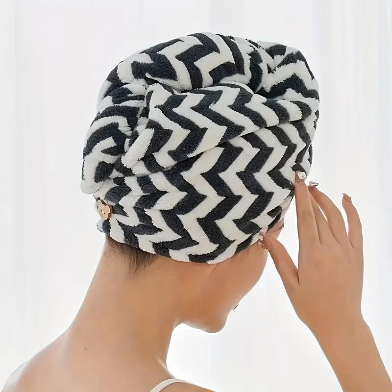 Quick Dry Anti Frizz Microfiber Hair Towels