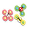 1pcs Cartoon Fidget Spinner.  Educational toy as well as rattle toy.