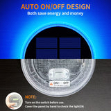 Solar Waterproof LED Dock Lighting IP68 Auto On/Off For Garden Or Driveway