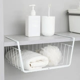 Multifunctional Iron bottom hanging Storage basket