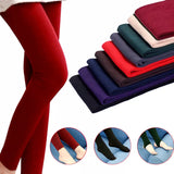 Women's Winter Warm Fleece Lined Leggings In 3 Different Styles