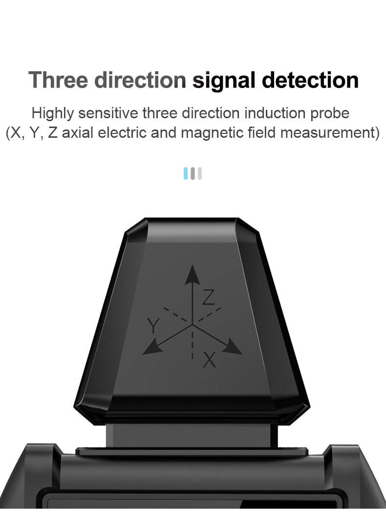 Electromagnetic Field Radiation Detector Tester Emf Meter Counter Emission Dosimeter Computer