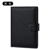 Men Or Women's RFID Slim Leather Passport Holder With Card And Money Slots