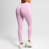 Women's High Waist Butt Lifting Seamless Fitness Pants