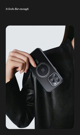 Magnetic 360°Rotation Stand Phone Case For Iphone 12 13 14 15 16 17 Pro Max Plus With Ring Holder