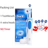 Oral B 3D Whiten Electric Adult Toothbrush With Gift Brush Heads.