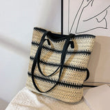Women's Classic Straw Woven Beach Bag