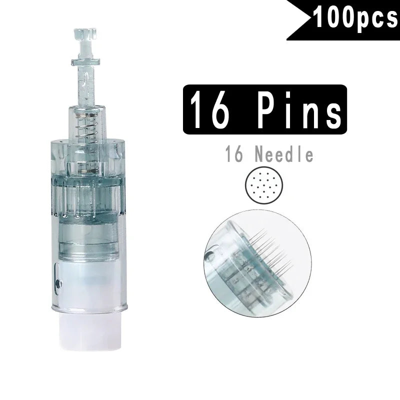 Dr Pen 5/10/20/50/100pcs  M8 Needle Cartridge Derma Pen Replacement ULTIMA-M8 Microneedling 11/ 16/24/ 36/ 42 Pin 5D Nano Needles