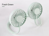 LED Rechargeable 3 Speed Silent Neck Fan