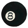 Billiards 8 Ball Throw Rug
