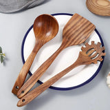 Walnut Wood Cooking Utensils Holder Not Included