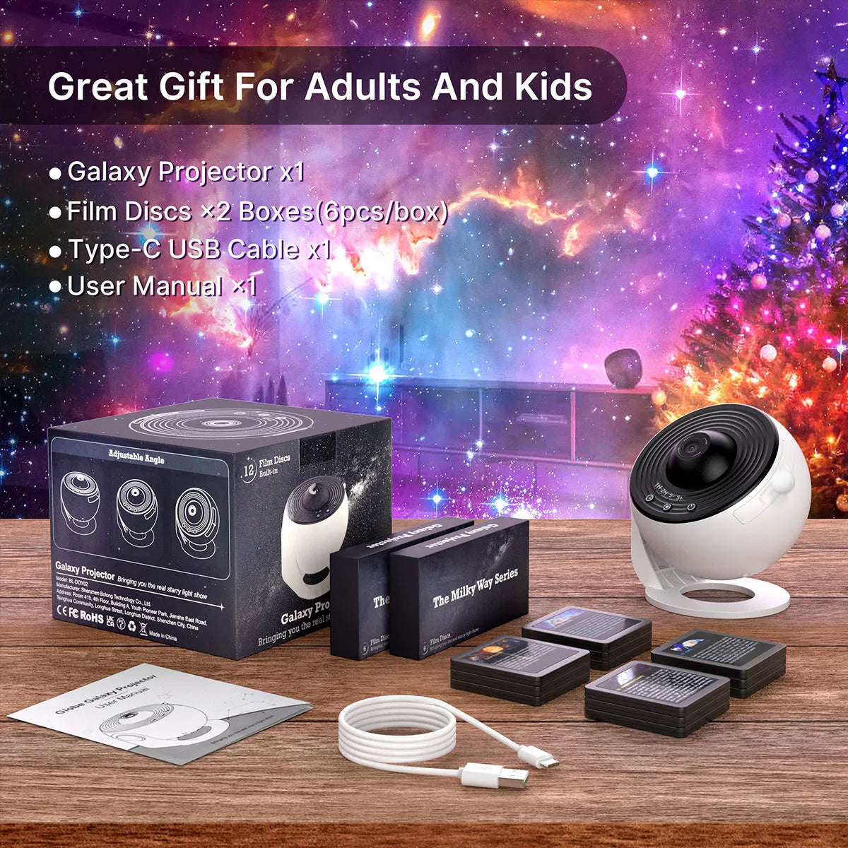 13 in 1 Planetarium Galaxy Projector