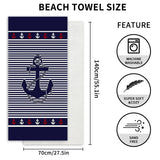 Microfiber Beach Towels For Quick-Drying