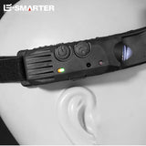 Motion Sensor COB LED USB Rechargeable Head Lamp with Built-in Battery