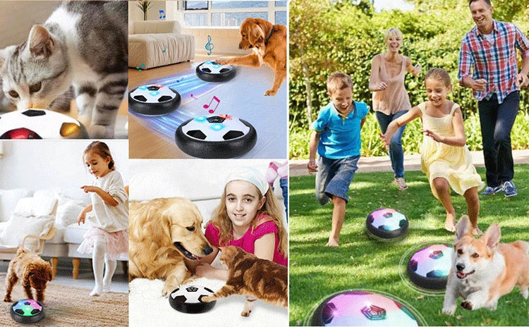 Children's Interactive Floating Electric Football For Indoor Or Outdoor