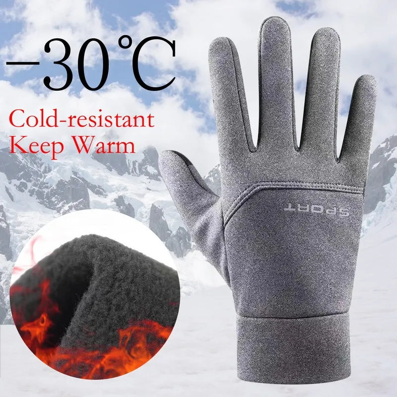 Winter Gloves With Touchscreen, Non-slip And Waterproof for Men And Women.