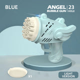 Rechargeable 29 Holes Bubble Gun