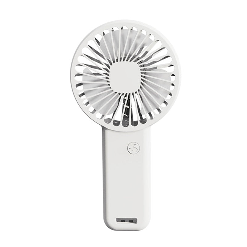 W8KC Mini 3 Speed USB Charging Fan with Low Noise and Stand for Desktop