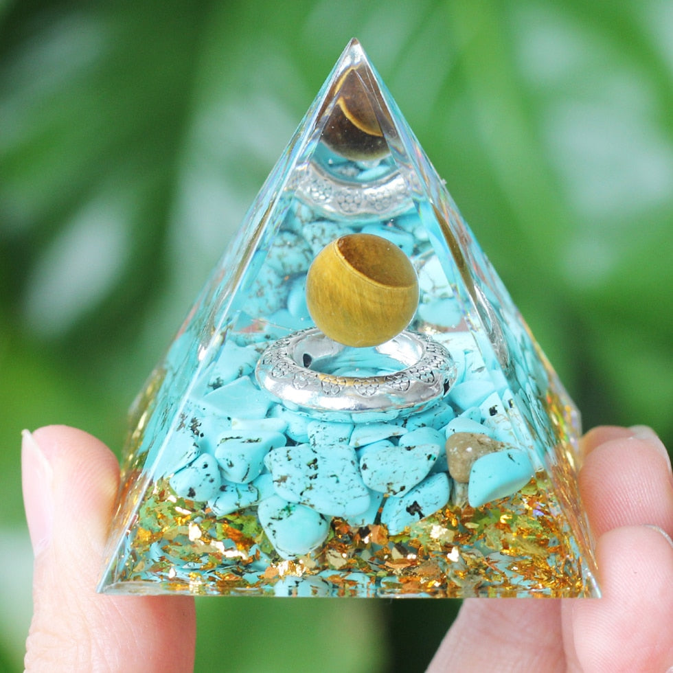 Energy Generator Orgone Pyramid For Meditaion.