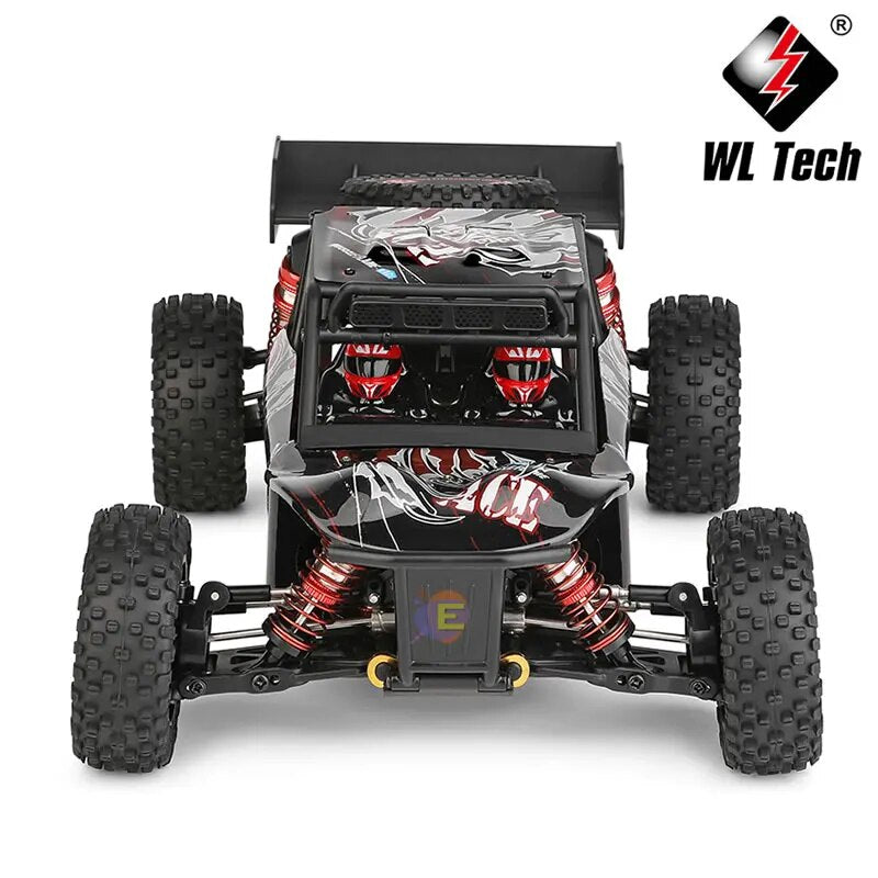 WLtoys -WL Off-Road Remote RC Racing Car 124016  V8 V2 1/12 4WD High Speed Brushless Motor.