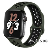 Sport Strap for Apple Watch Band 46mm 44mm 40mm 42-38-41mm 45mm  Series 10 9 8 7 6 SE 5 3 Ultra 2 49mm