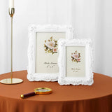 1PC White Rose Photo Frame