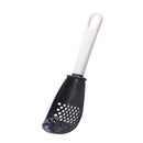 Multifunctional Cooking Strainer/Scoop/Garlic Press Spoon.