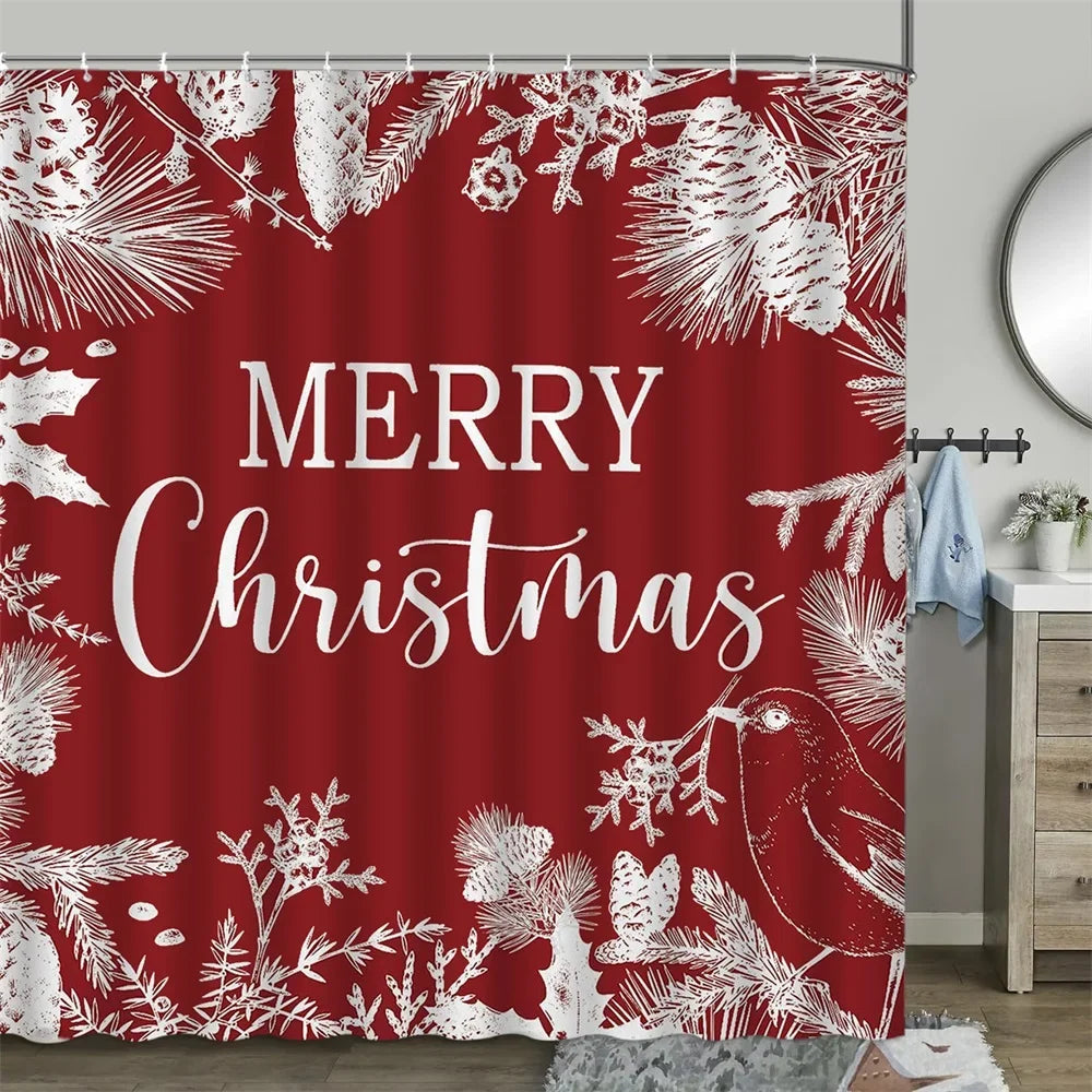 Christmas Shower Curtain