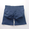 NCLAGEN 4.5" Women's  Low Ribbed Band Scrunch Butt Seamless Impact Shorts