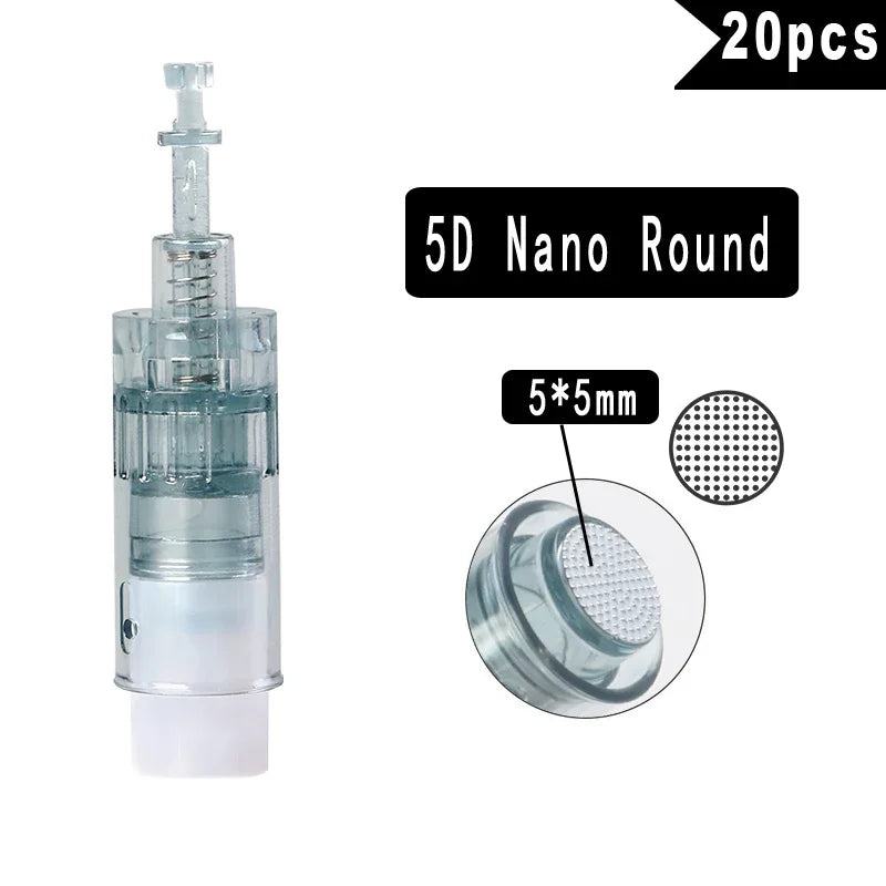 Dr Pen 5/10/20/50/100pcs  M8 Needle Cartridge Derma Pen Replacement ULTIMA-M8 Microneedling 11/ 16/24/ 36/ 42 Pin 5D Nano Needles