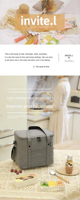Insulated Lunch Bag For Men And Women