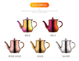 Stainless Steel Tea Pot With FIlter