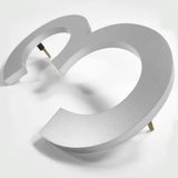 Outdoor  8 Inch Silver/Black 20cm Letters Or Numbers 0-9 For House Address