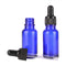 1 Pc 5ml 10ml 15ml 20ml 30ml 50ml Or 100ml Blue Glass Bottle With Dropper For Essential Oils