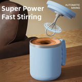 USB Rechargeable 304 Stainless Steel 400ML Automatic Mixing Cup