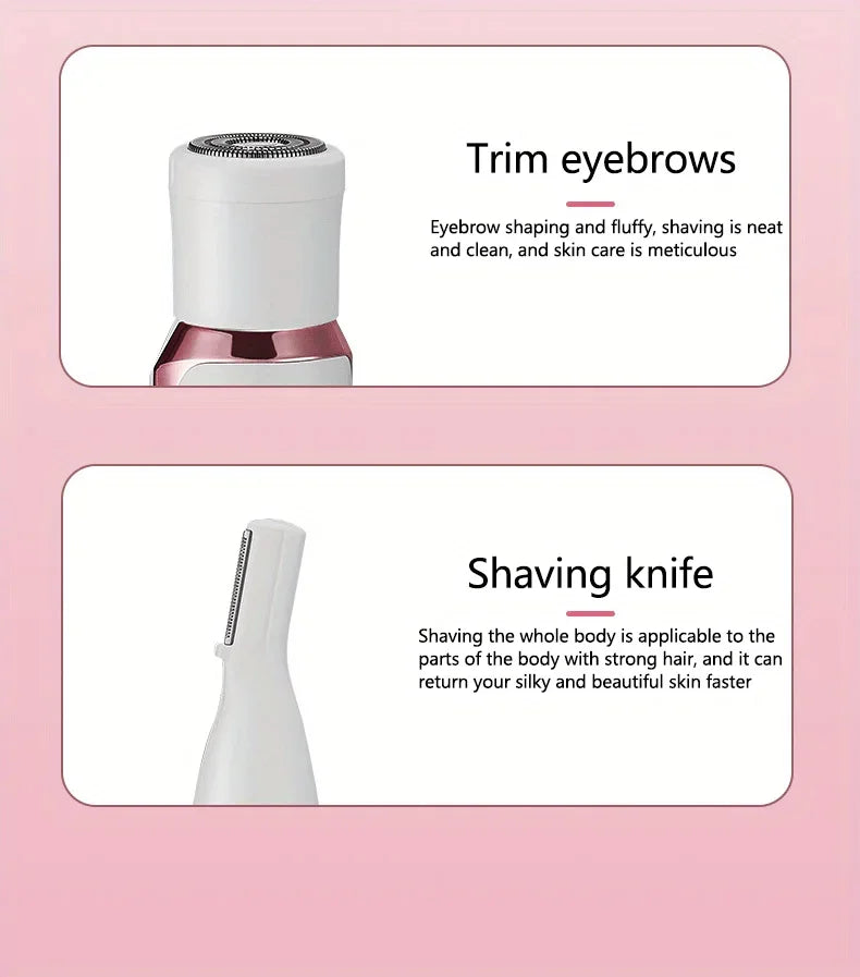 4-in-1 Ladies Multifunctional Electric USB Charging Hair Remover