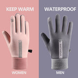 Women's Thermal Fleece, Waterproof Outdoor Gloves