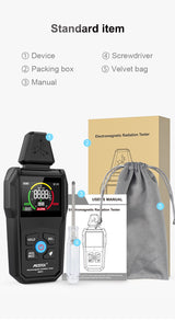 Electromagnetic Field Radiation Detector Tester Emf Meter Counter Emission Dosimeter Computer