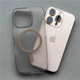 1.0 MM Ultra Thin Matte Magnetic Wireless Charge Hard PC  Case For iPhone 17 16 15 14  Pro Max