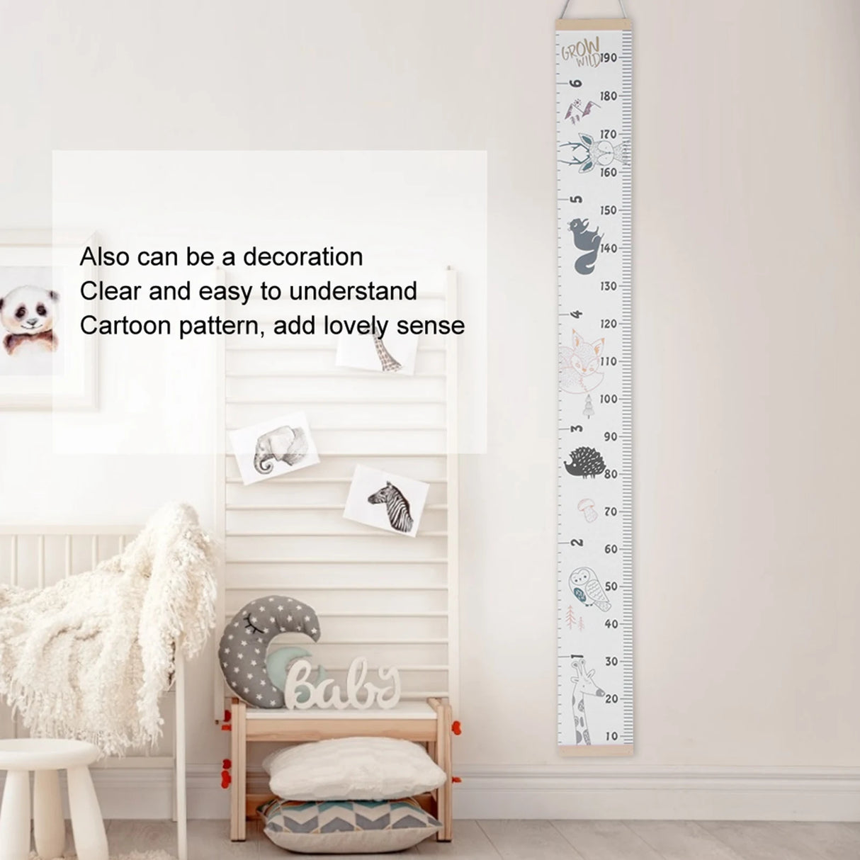 Height Measure Growth Wall Hanger