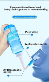 1 Piece 300ML Manual Nasal Wash Bottle