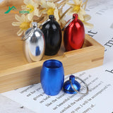 Waterproof Seal Key Ring Capsule Holder .