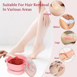 400ML Silicone Foldable Paraffin Pot Heater For Hair Removal