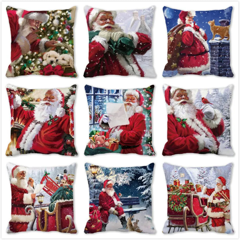 Christmas Decorative Doormat/Pillowcases.