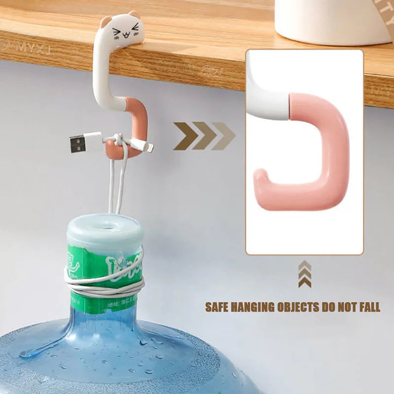 Portable Animal Hook For Handbag Hanger Or Storage Holder