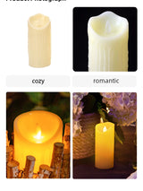 1 Pc Plastic Electronic Candle Lights